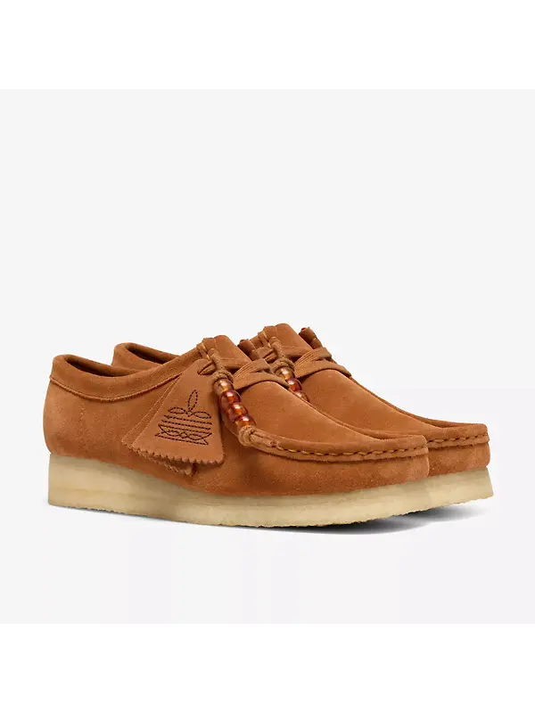 Clarks Originals Women's Wallabee Shoes - Ginger Suede Image 4