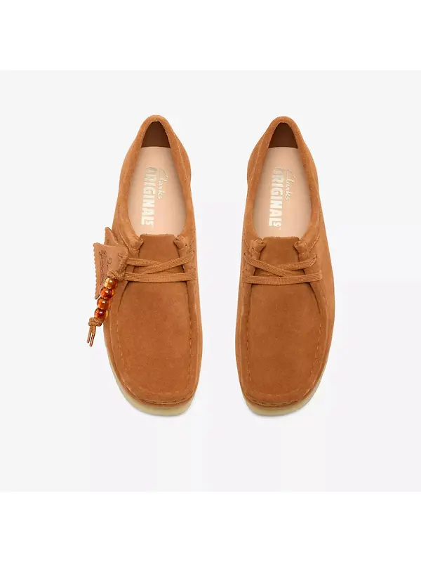 Clarks Originals Women's Wallabee Shoes - Ginger Suede Image 6