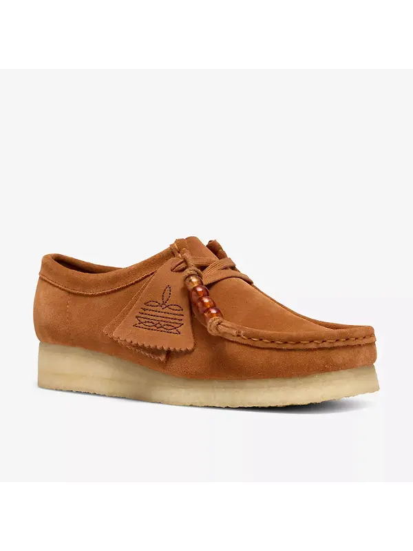 Clarks Originals Women's Wallabee Shoes - Ginger Suede Image 7