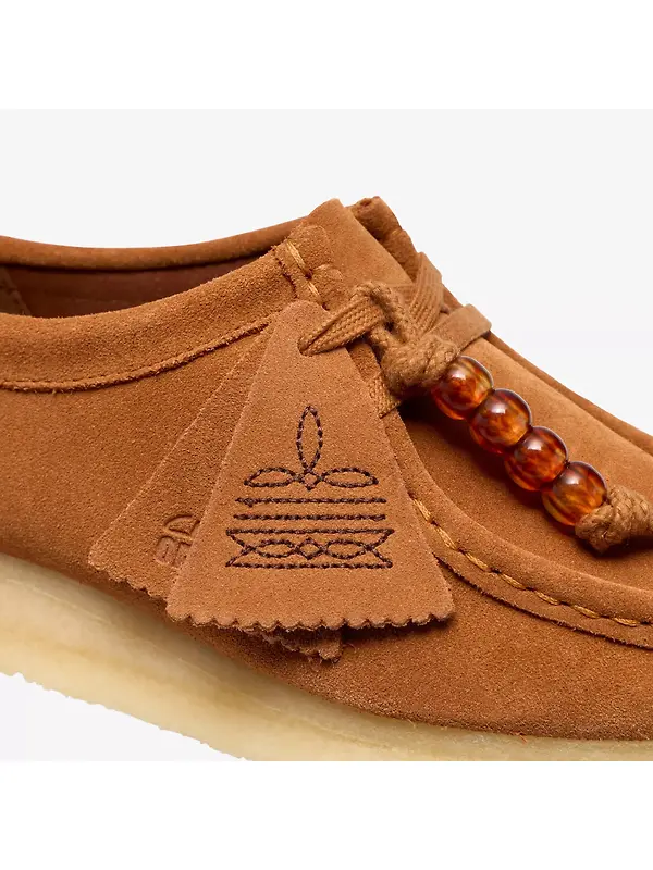 Clarks Originals Women's Wallabee Shoes - Ginger Suede Image 8