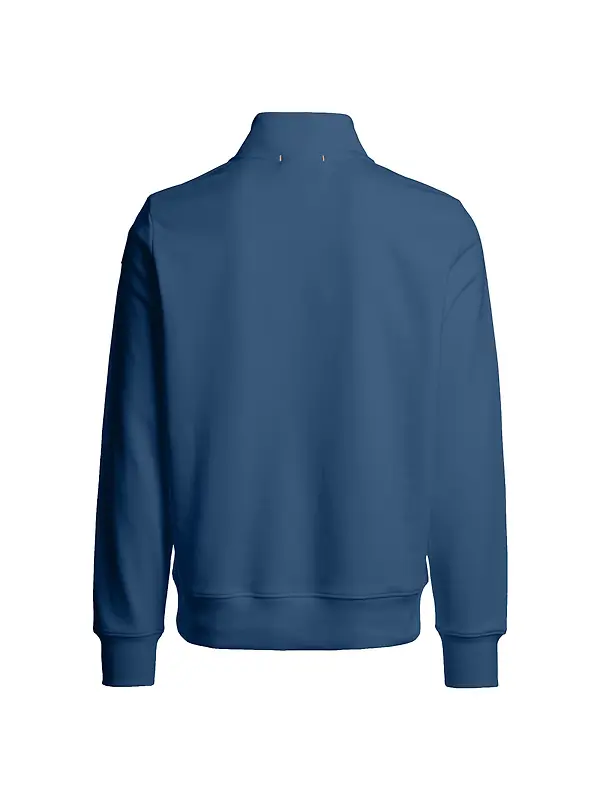 Parajumpers Men's Broad Peak Half-Zip Fleece - True Blue Image 2