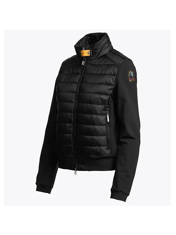 Parajumpers Women's Rosy Hybrid Sweatshirt - Black Image 2