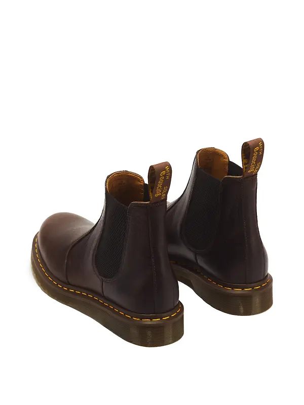 Dr Martens 2976 Ambassador Leather Chelsea Boots - Dark Brown Image 5