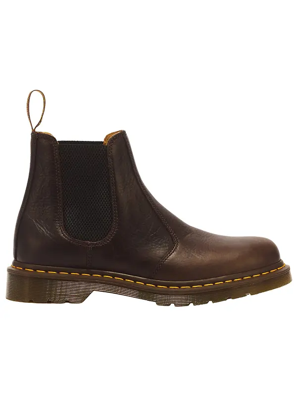 Dr Martens 2976 Ambassador Leather Chelsea Boots - Dark Brown Image 1