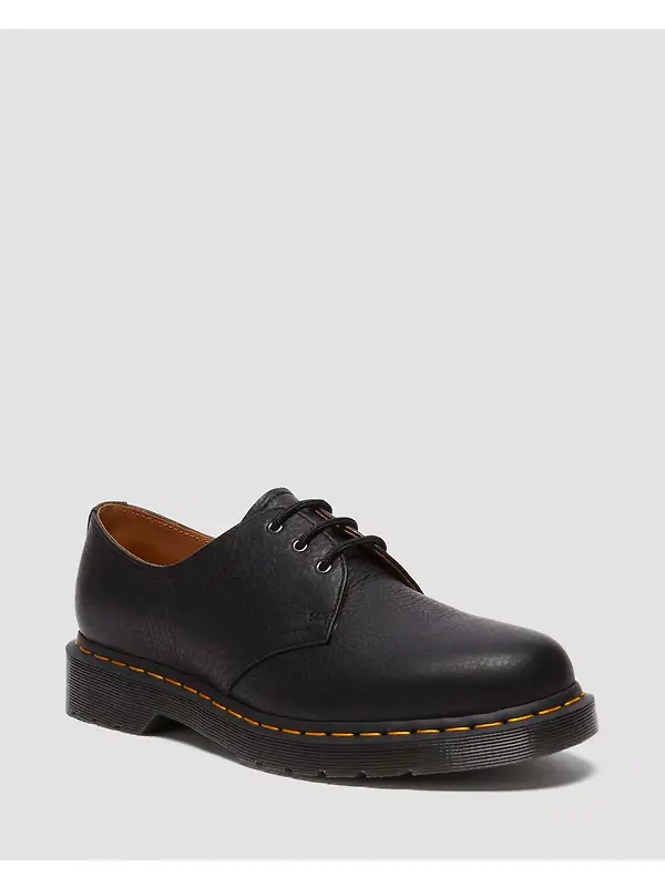 Dr Martens Unisex 1461 Ambassador Soft Leather Oxford Shoes - Black Image 9