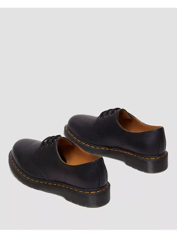 Dr Martens Unisex 1461 Ambassador Soft Leather Oxford Shoes - Black Image 5