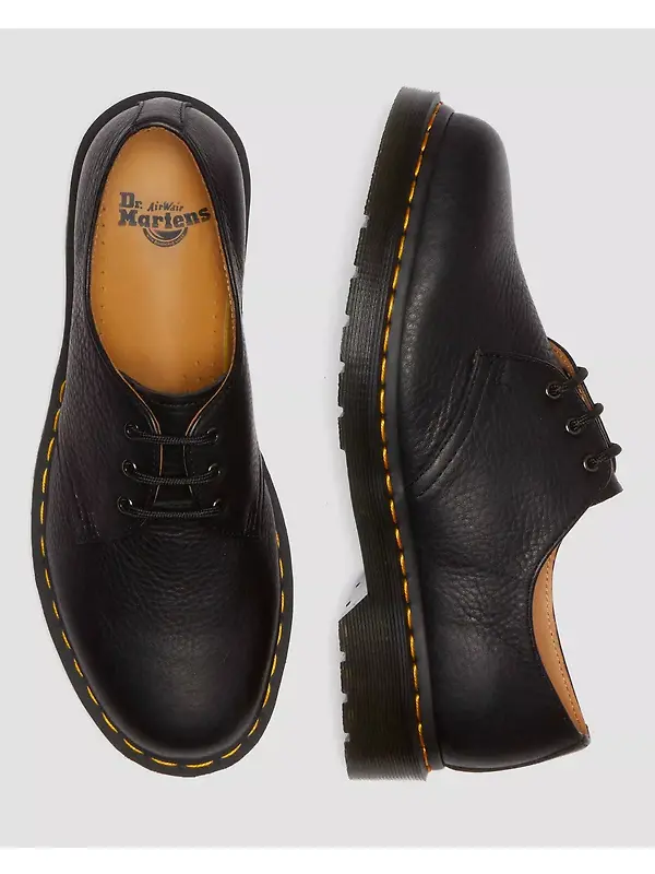 Dr Martens Unisex 1461 Ambassador Soft Leather Oxford Shoes - Black Image 8
