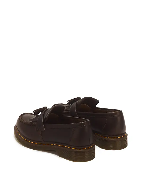 Dr Martens Adrian Ambassador Soft Leather Tassel Loafers - Dark Brown Image 6