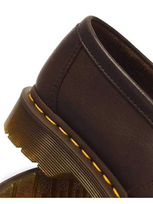 Dr Martens Adrian Ambassador Soft Leather Tassel Loafers - Dark Brown Image 8