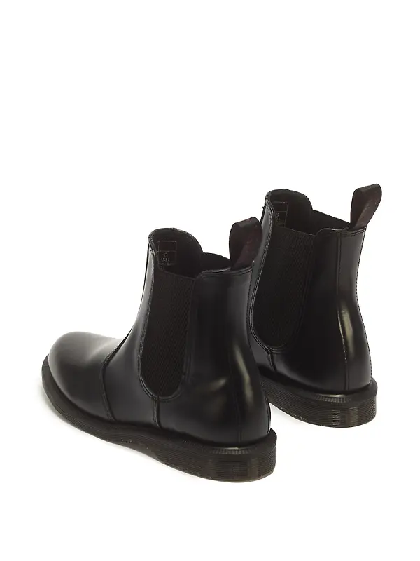 Dr Martens Women's Flora Smooth Leather Chelsea Boots - Black Image 5