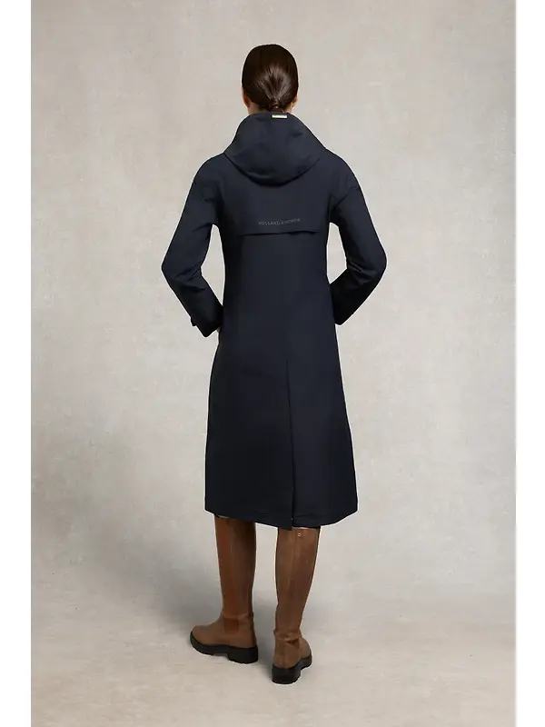 Holland Cooper Women's Folgate Rain Coat - Ink Navy Image 5