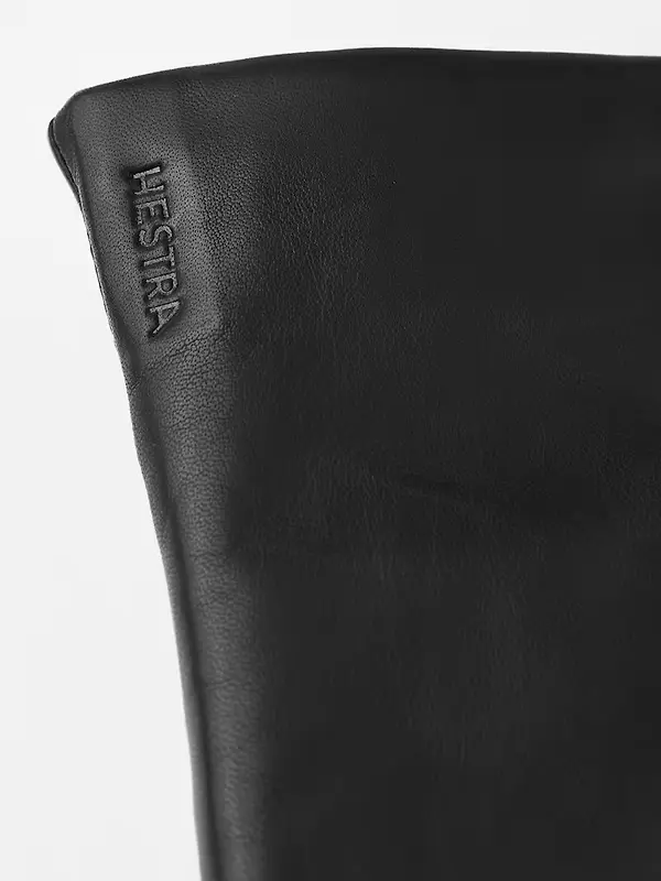 Hestra Women's Elisabeth Leather Gloves - Black Image 2
