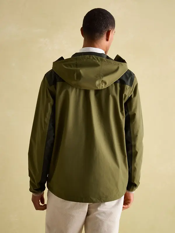 Joules Men's Ayston Lightweight Waterproof Coat - Green Image 3