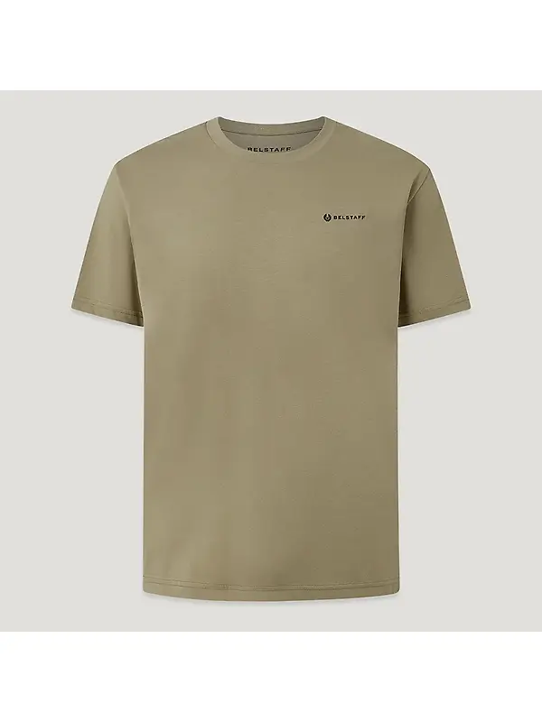 Belstaff Men's 3 Pack T-Shirt - White/Fatigue Green/Old Silver Heather Image 3