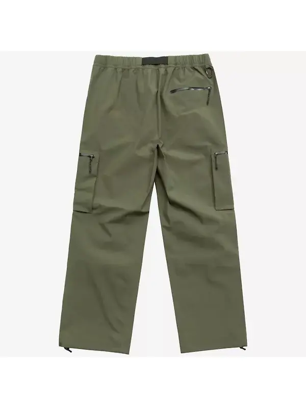Elliker Unisex Bordley 3L Waterproof Shell Trousers - Khaki Image 2