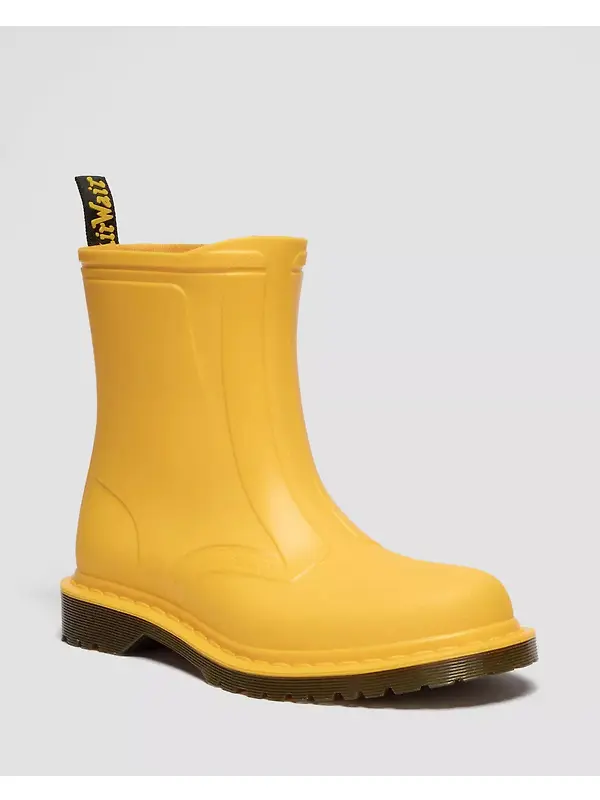 Dr Martens Unisex 1460 PVC Rain Boots - Yellow Image 10