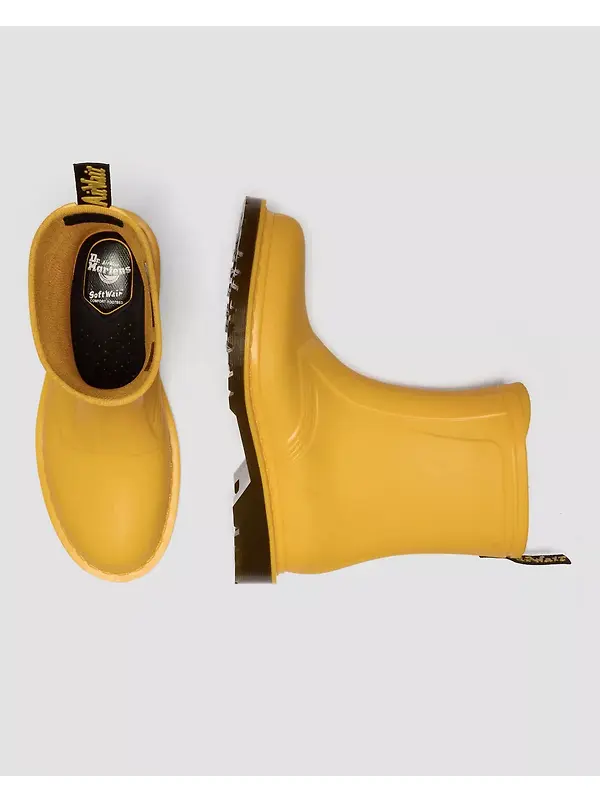 Dr Martens Unisex 1460 PVC Rain Boots - Yellow Image 9