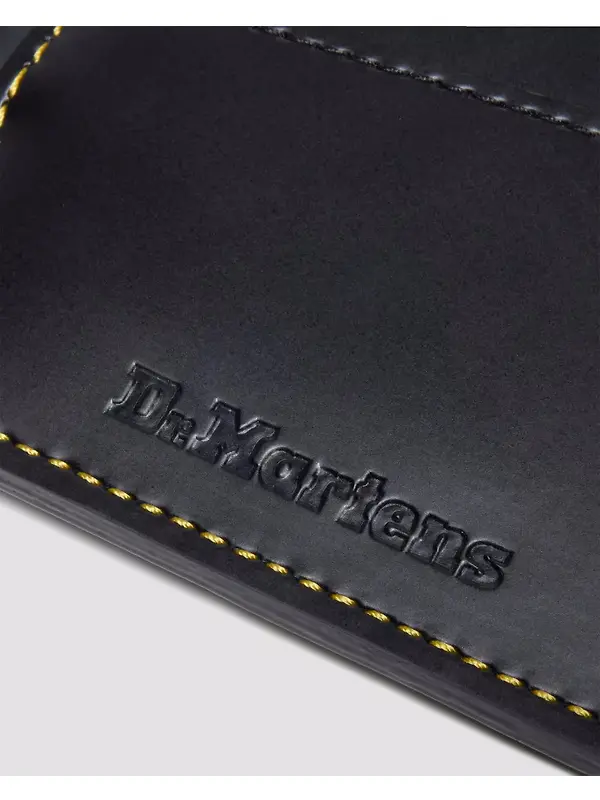 Dr. Martens Kiev Leather Cardholder Keyring - Black Image 6