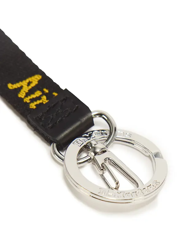 Dr. Martens Jacquard Webbing Logo Wristlet - Black Image 2