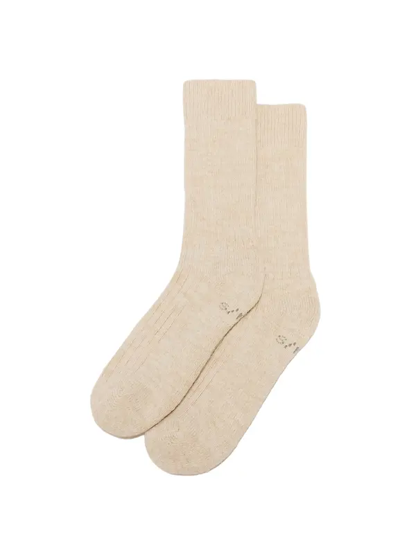 Dr. Martens Cashmere Blend Socks - Off White Image 1