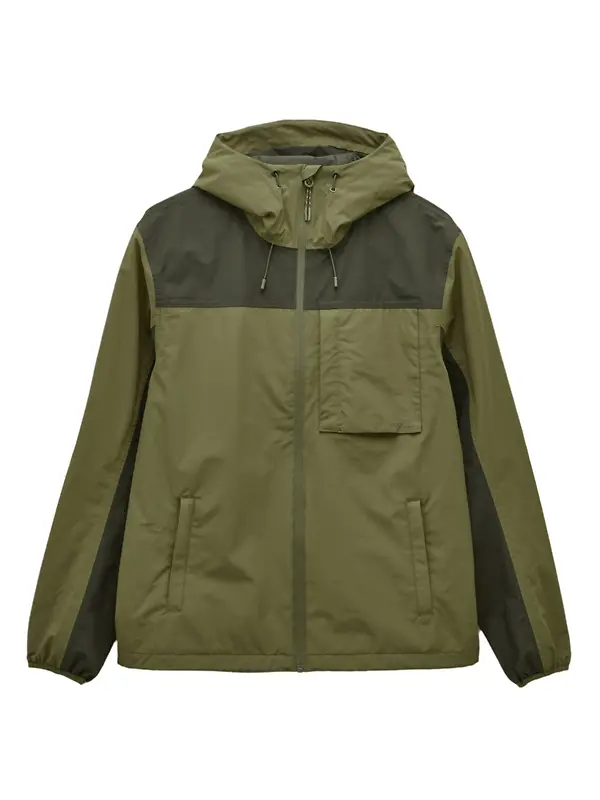 Joules Men's Ayston Lightweight Waterproof Coat - Green Image 1