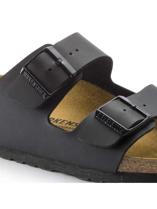 Birkenstock Unisex Arizona Birko-Flor Regular Sandals - Black Image 9