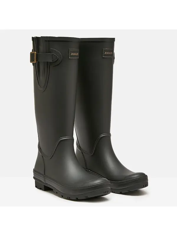 Joules Women's Houghton Adjustable Wellies - Black Image 2