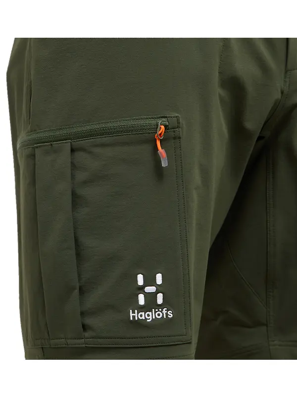 Haglöfs Men's Lizard Softshell Shorts - Seaweed Green Image 7