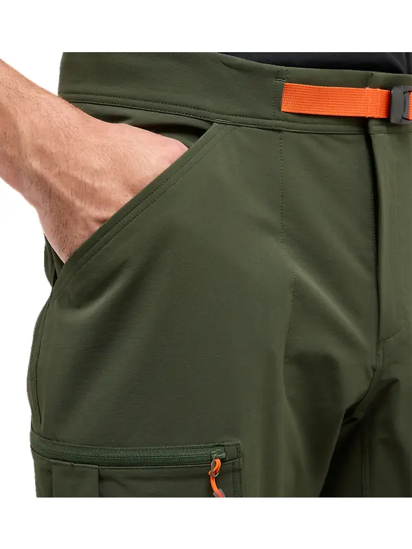 Haglöfs Men's Lizard Softshell Shorts - Seaweed Green Image 8
