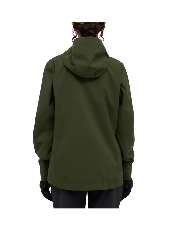 Haglöfs Women's Breeze Proof Jacket - Seaweed Green Image 3