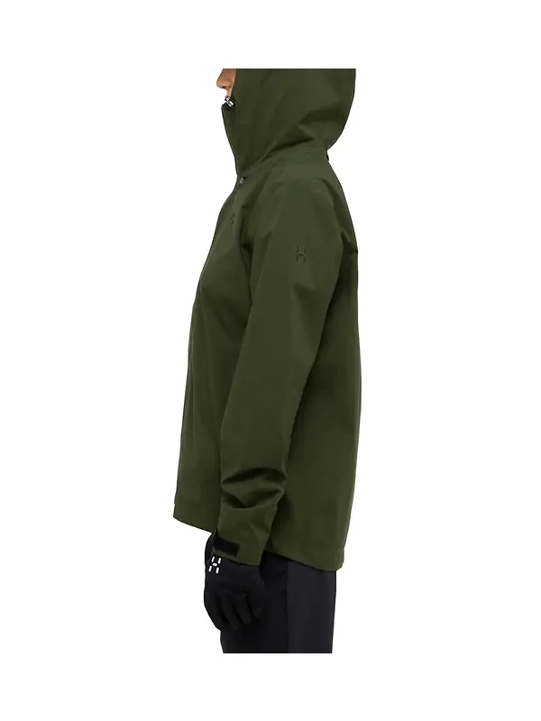 Haglöfs Women's Breeze Proof Jacket - Seaweed Green Image 4