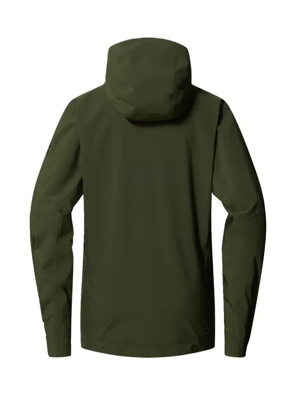 Haglöfs Women's Breeze Proof Jacket - Seaweed Green Image 5