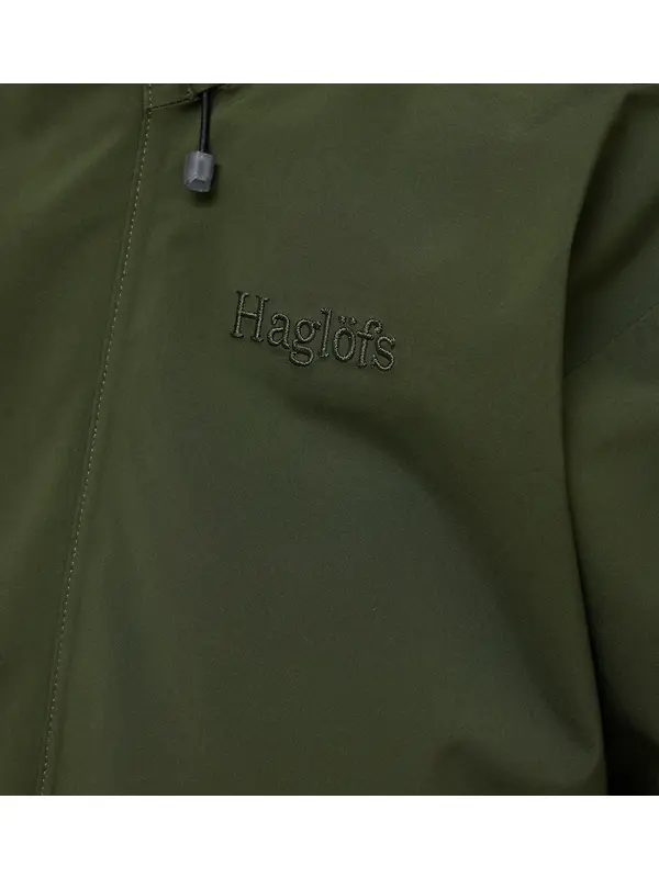 Haglöfs Women's Breeze Proof Jacket - Seaweed Green Image 10