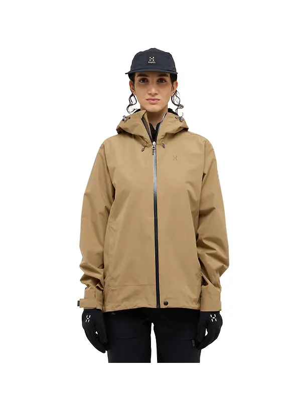 Haglöfs Women's Rosson Proof Jacket - Oak Brown Image 4