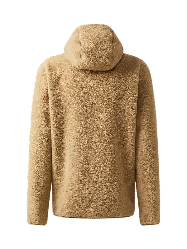 Haglöfs Men's Funäs Pile Hood Jacket - Oak Brown Image 6