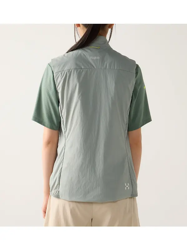 Haglöfs Women's L.I.M Mimic Barrier Vest - Dew Green Image 4