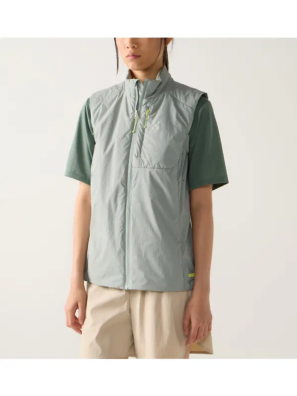 Haglöfs Women's L.I.M Mimic Barrier Vest - Dew Green Image 2