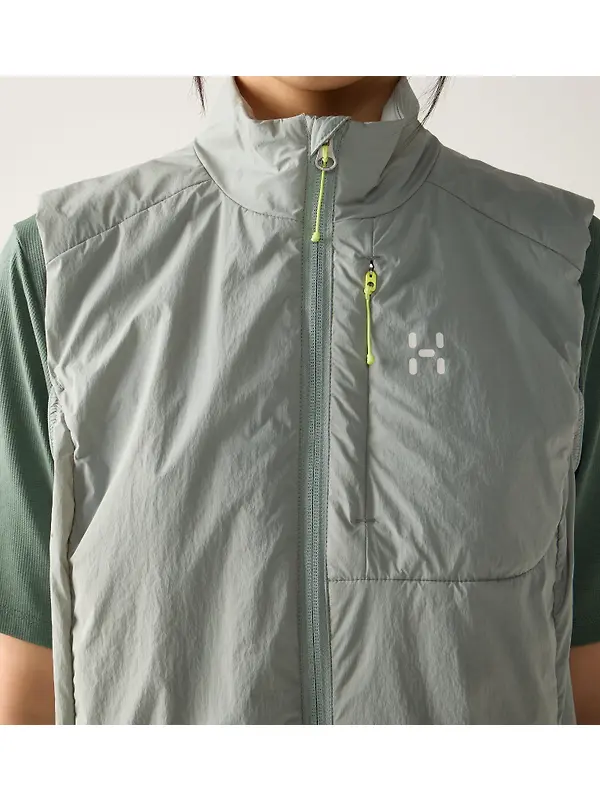 Haglöfs Women's L.I.M Mimic Barrier Vest - Dew Green Image 7