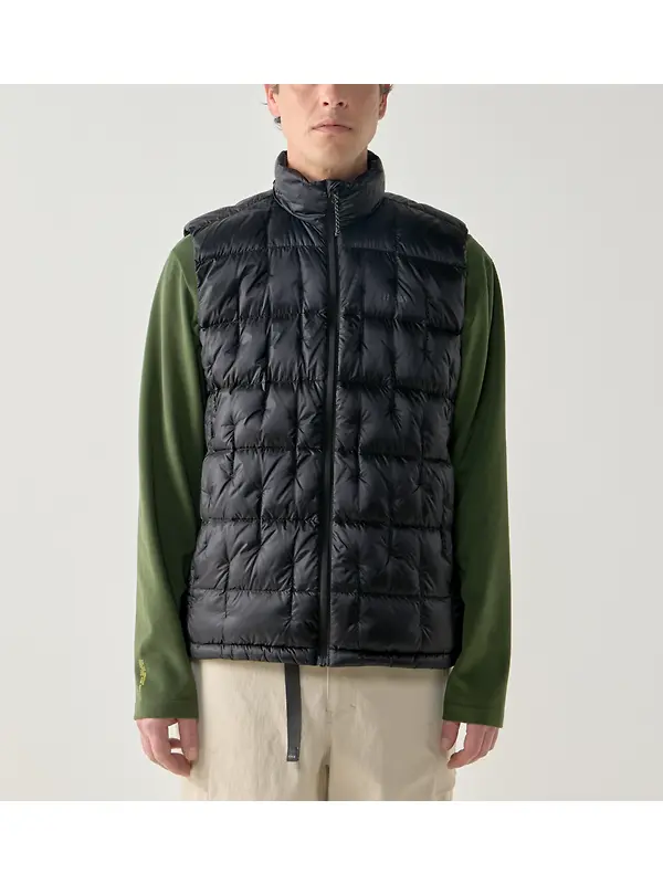 Haglöfs Men's Hede Down Vest - True Black Image 2