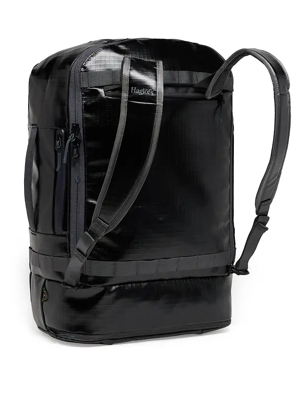 Haglöfs Magma 42L Duffel Bag - True Black/Magnetite Image 10