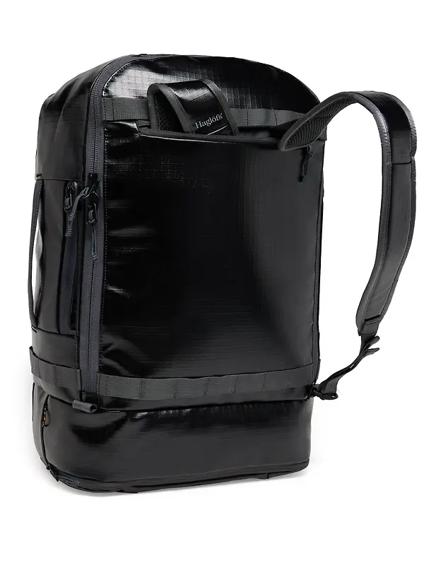 Haglöfs Magma 42L Duffel Bag - True Black/Magnetite Image 11