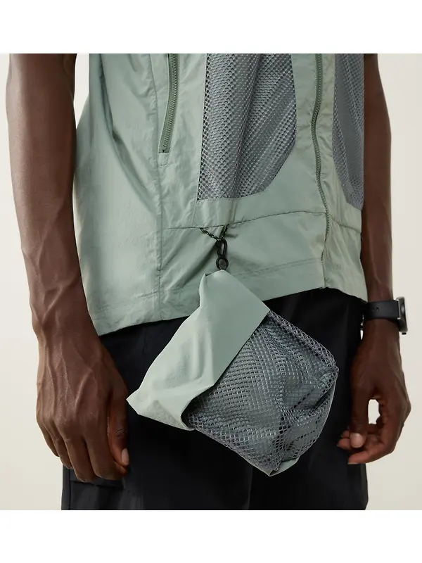 Haglöfs Men's Solis Zip Off Jacket - Dew Green Image 11