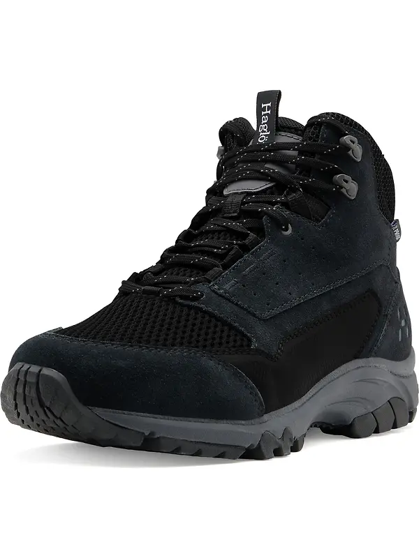 Haglöfs Men's Rosson Proof Mid Waterproof Shoes - True Black/Magnetite Image 5