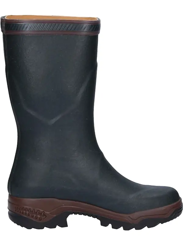 Aigle Parcours 2 Bottillon Mid Height Boots - Bronze Image 1