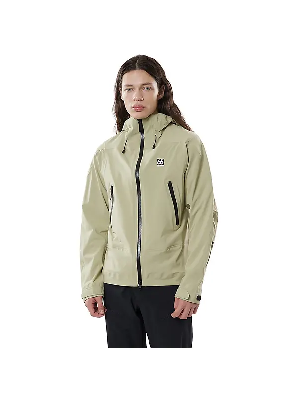 66°North Men's Snæfell Shell Jacket - Oat Grains Image 1