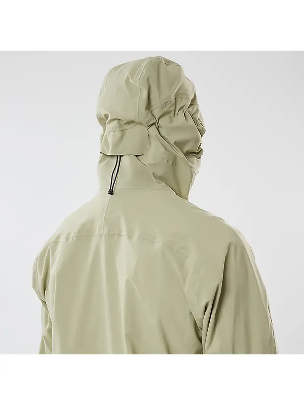 66°North Men's Snæfell Shell Jacket - Oat Grains Image 7