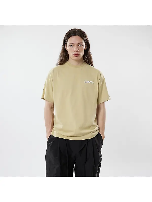 66°North Men's Suðureyri T-Shirt - Oat Grains Image 1