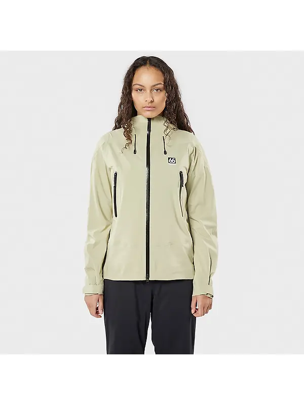 66°North Women's Snæfell Shell Jacket - Oat Grains Image 1