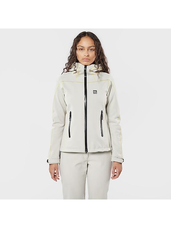 レディースウェア ODJ CHIEN 66 66°North Women's Ljósufjöll Hoodie - Stone | British Attire