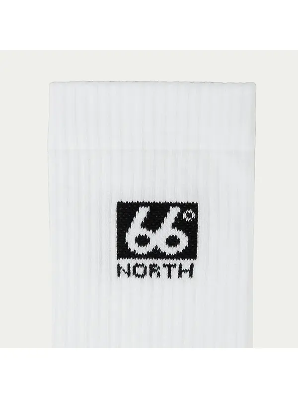 66°North 3-Pack Socks - White Image 2